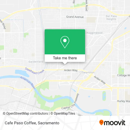 Mapa de Cafe Paso Coffee