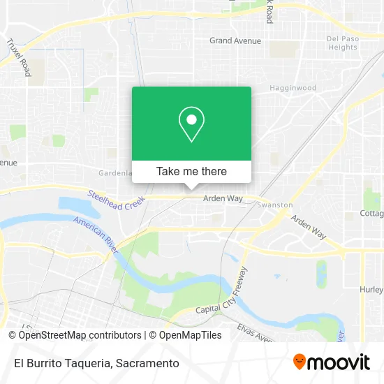 El Burrito Taqueria map
