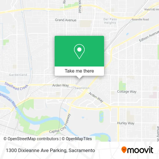 Mapa de 1300 Dixieanne Ave Parking