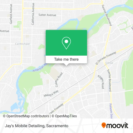 Mapa de Jay's Mobile Detailing