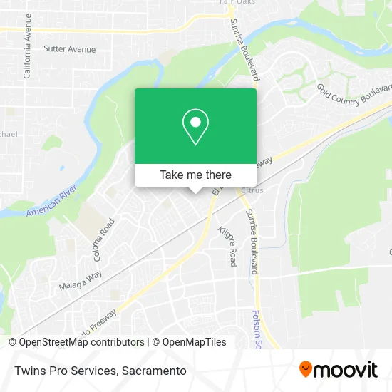 Mapa de Twins Pro Services