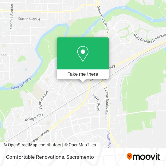 Comfortable Renovations map