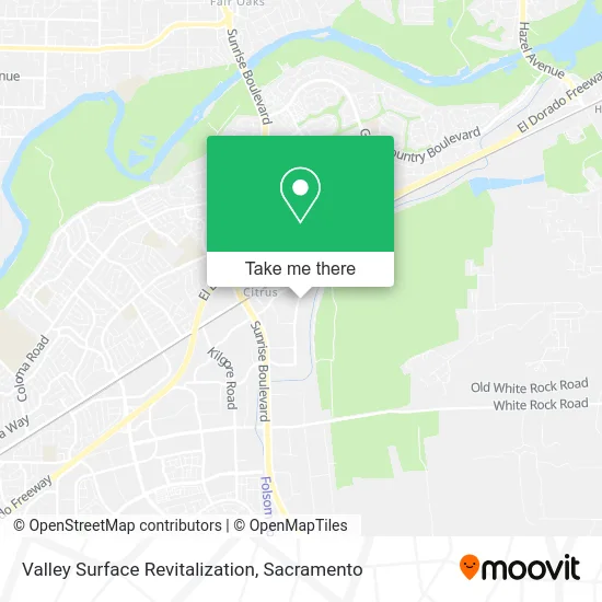 Mapa de Valley Surface Revitalization