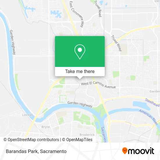 Mapa de Barandas Park