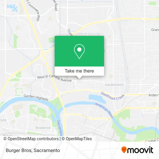 Mapa de Burger Bros