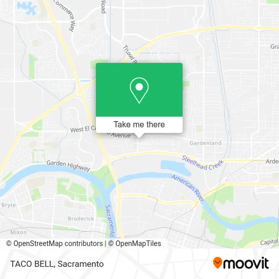 TACO BELL map