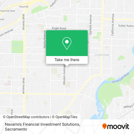 Navarro's Financial Investment Solutions map