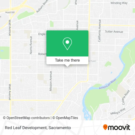 Red Leaf Development map