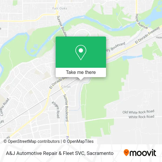 A&J Automotive Repair & Fleet SVC map