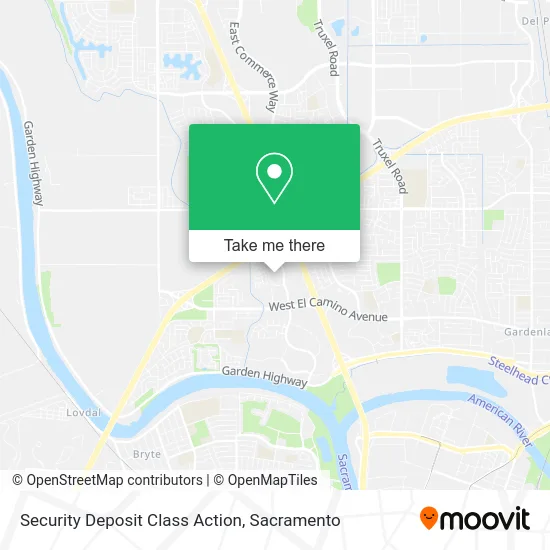 Mapa de Security Deposit Class Action