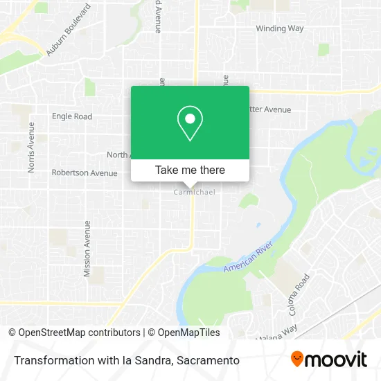 Mapa de Transformation with la Sandra