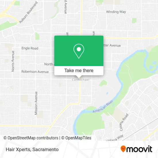 Mapa de Hair Xperts
