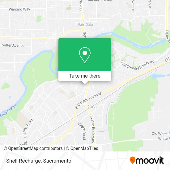Shell Recharge map