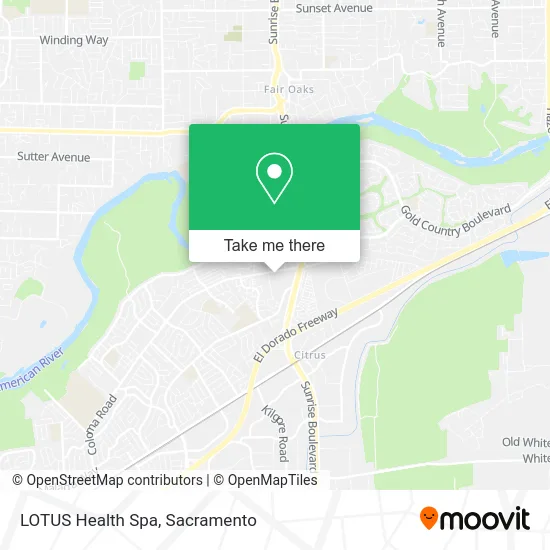 LOTUS Health Spa map