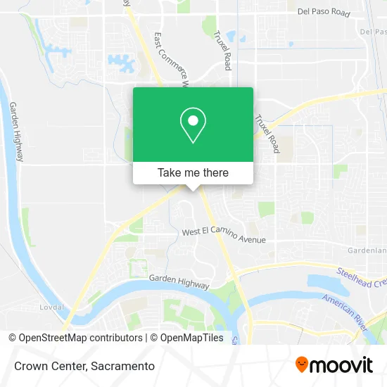 Mapa de Crown Center