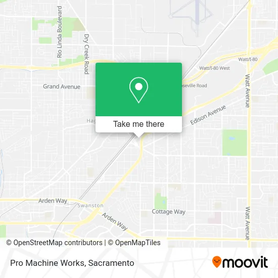 Mapa de Pro Machine Works