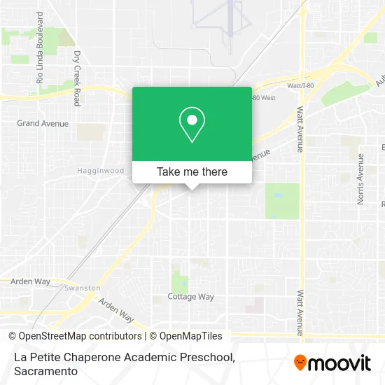 Mapa de La Petite Chaperone Academic Preschool
