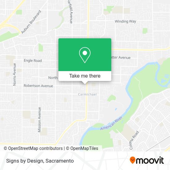 Signs by Design map