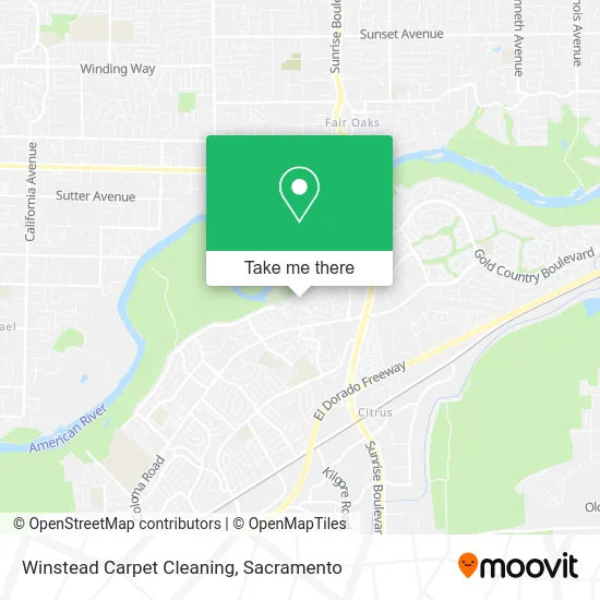 Mapa de Winstead Carpet Cleaning