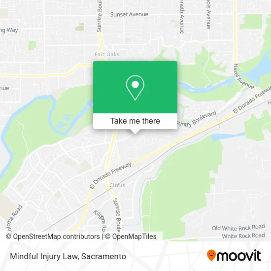 Mindful Injury Law map