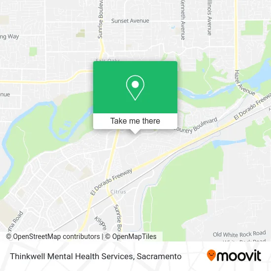 Thinkwell Mental Health Services map