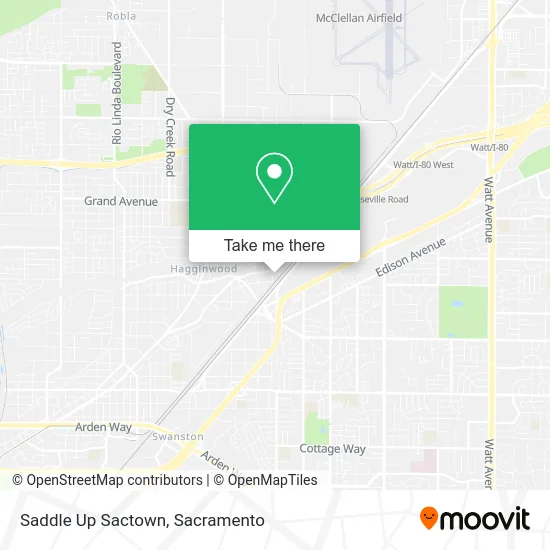 Mapa de Saddle Up Sactown