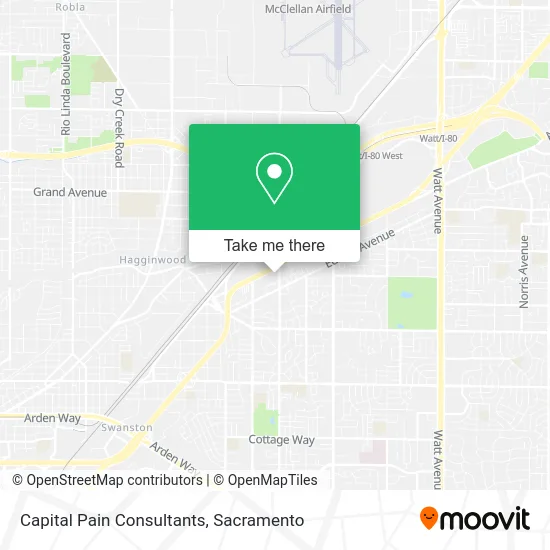 Mapa de Capital Pain Consultants