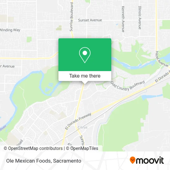 Ole Mexican Foods map