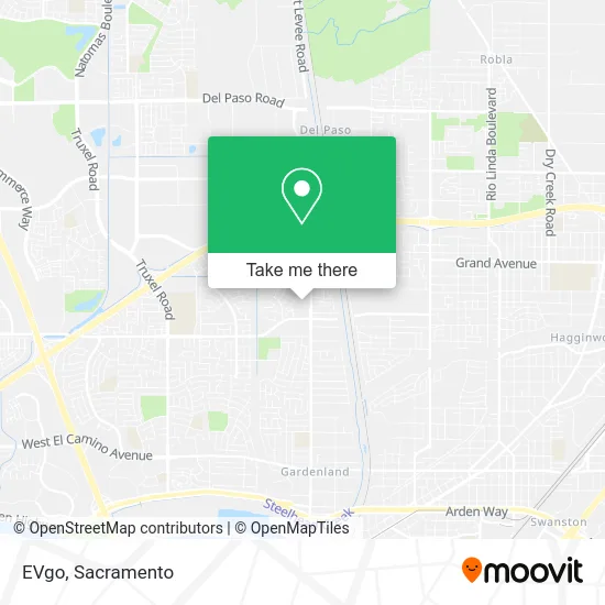 EVgo map