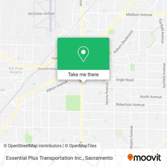 Mapa de Essential Plus Transportation Inc.