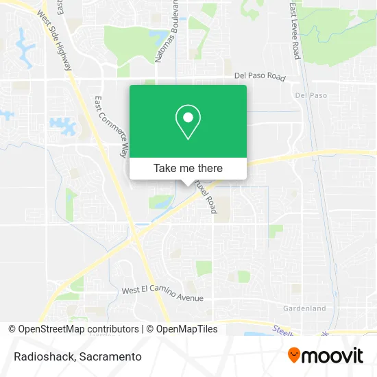Mapa de Radioshack