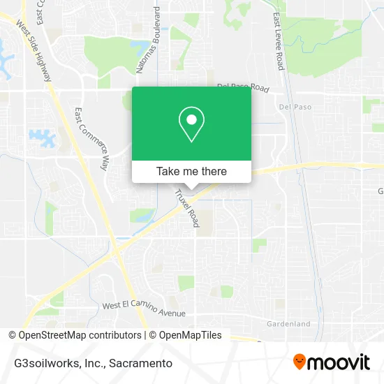 Mapa de G3soilworks, Inc.