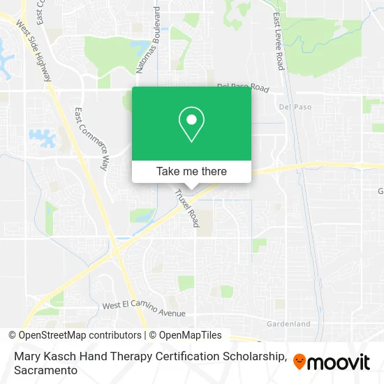 Mary Kasch Hand Therapy Certification Scholarship map