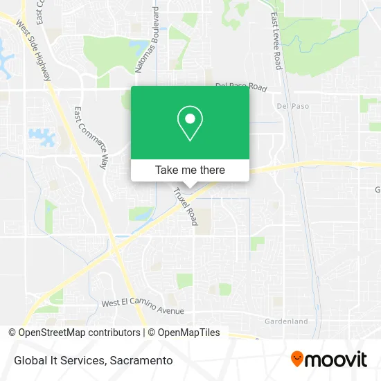 Global It Services map