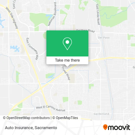 Auto Insurance map