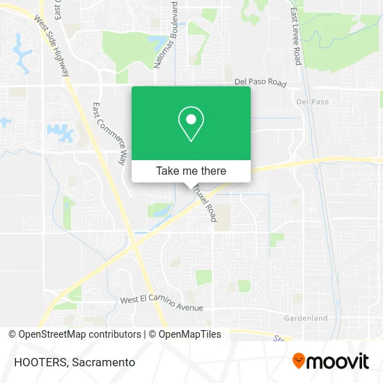 Mapa de HOOTERS