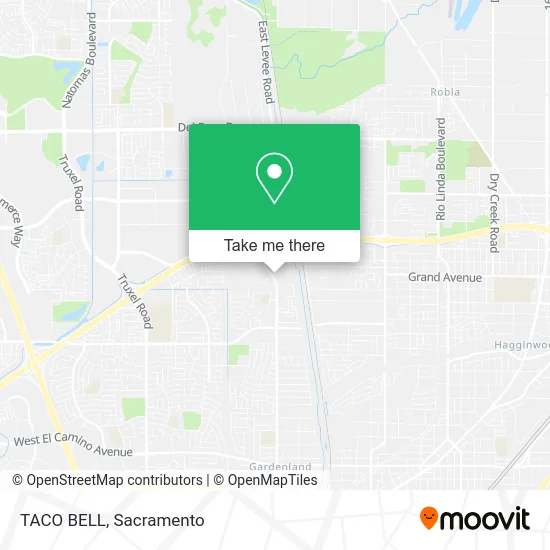 TACO BELL map