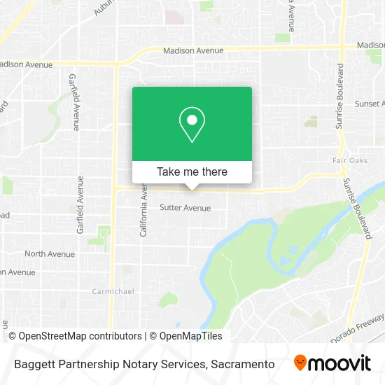 Baggett Partnership Notary Services map