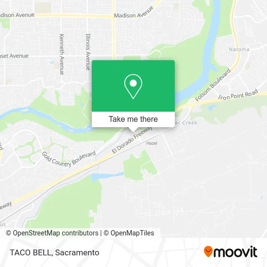 Mapa de TACO BELL
