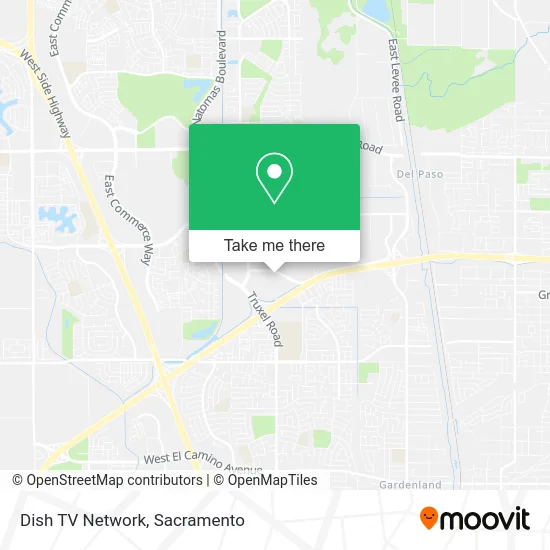 Dish TV Network map