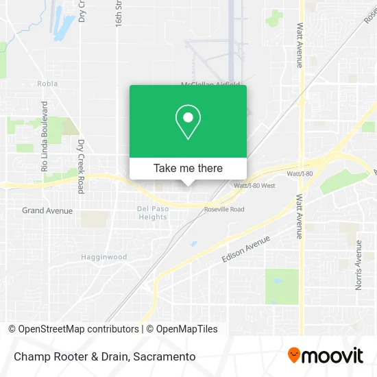 Mapa de Champ Rooter & Drain