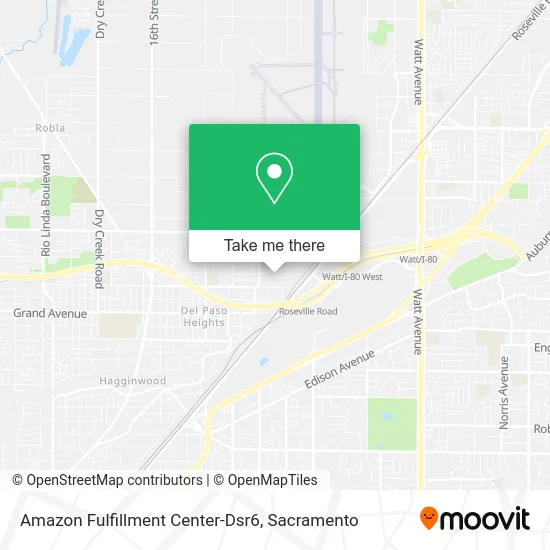 Mapa de Amazon Fulfillment Center-Dsr6