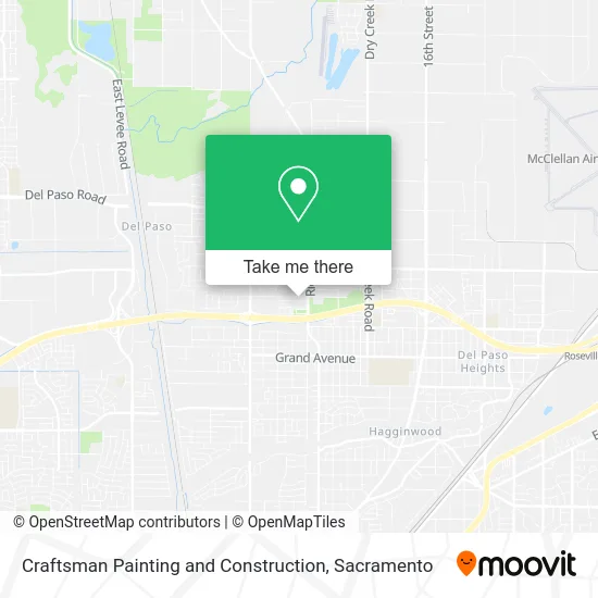 Mapa de Craftsman Painting and Construction