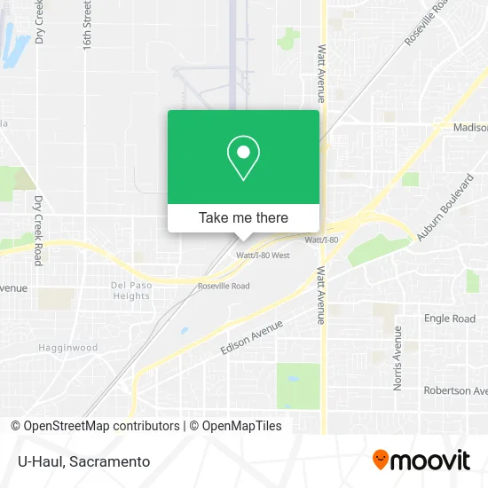Mapa de U-Haul