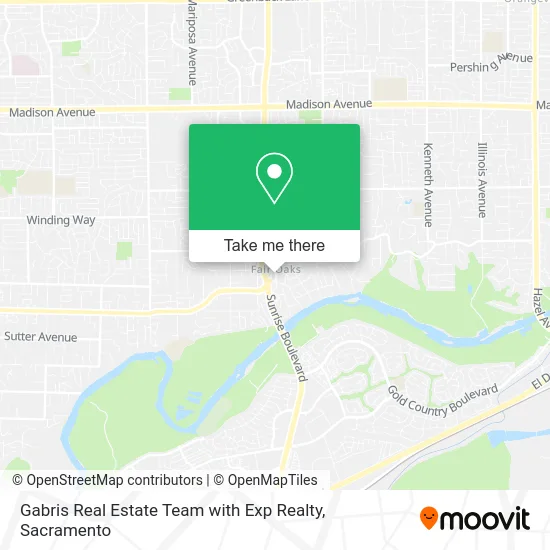Mapa de Gabris Real Estate Team with Exp Realty