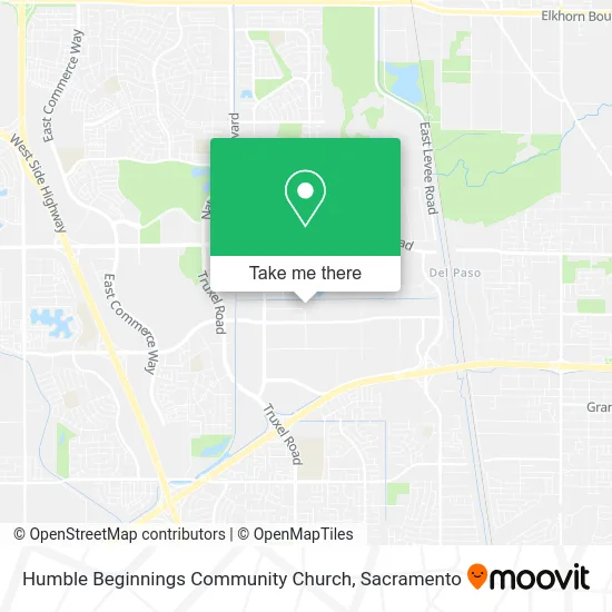 Mapa de Humble Beginnings Community Church