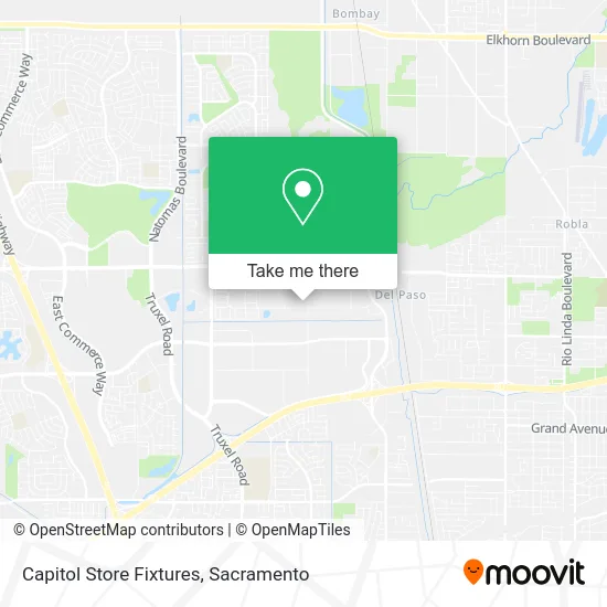 Mapa de Capitol Store Fixtures