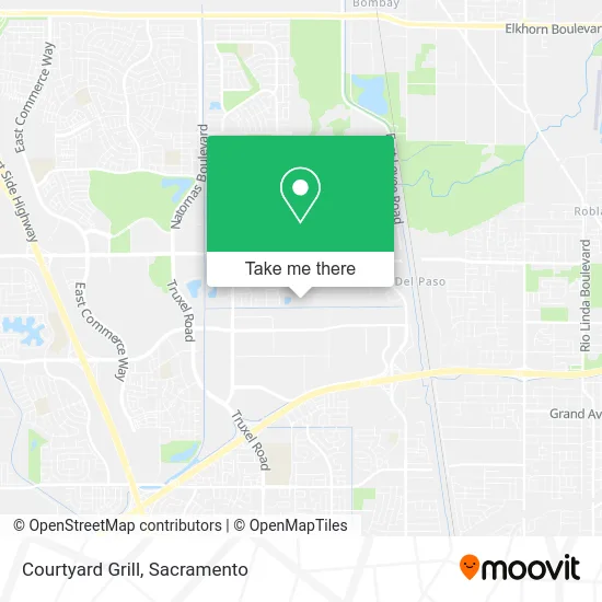 Mapa de Courtyard Grill