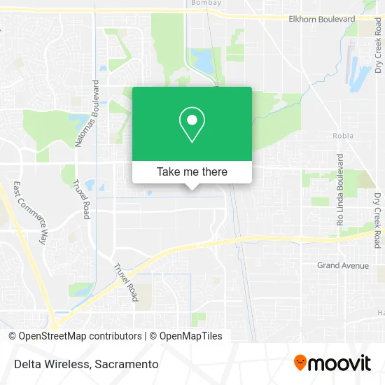 Mapa de Delta Wireless