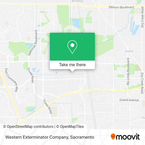 Mapa de Western Exterminator Company